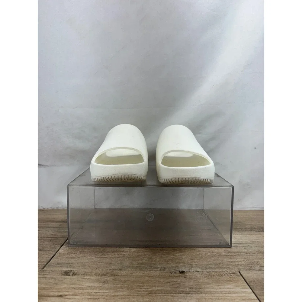 Nike Calm Slide Sail White Men 8 Women 9 Sandals DX4816-100